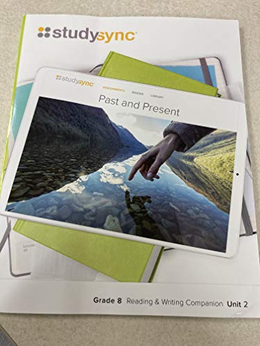 Studysync Core Ela Grade 8, Reading and Writing Companion, Unit 2