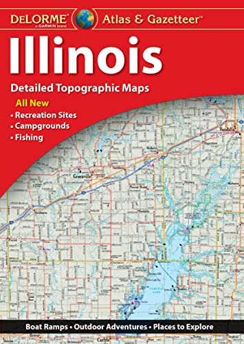 Delorme Atlas & Gazetteer Illinois