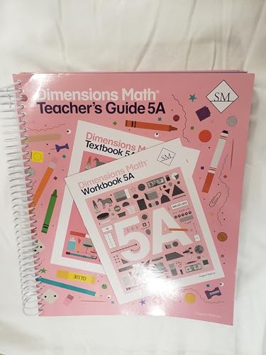 Dimensions Math Teacher's Guide 5A