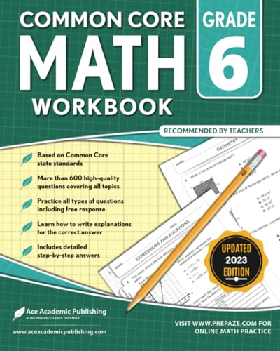 6th grade Math Workbook