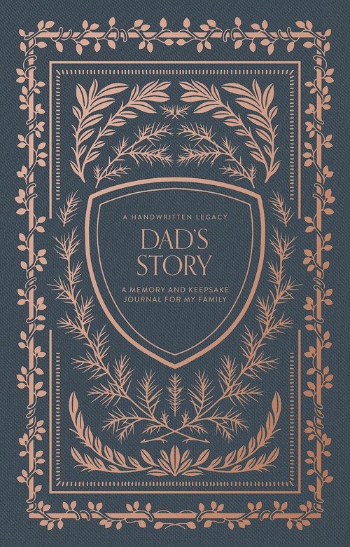 Dad's Story Journal (Linen Hardcover)