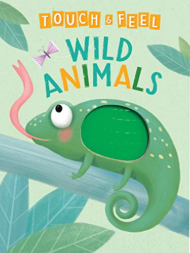 Wild Animals: A Touch and Feel Book - Little Hippo Books - Children's Board Book - Educational