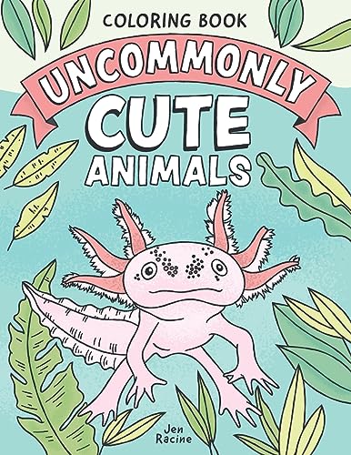 Uncommonly Cute Animals Coloring Book