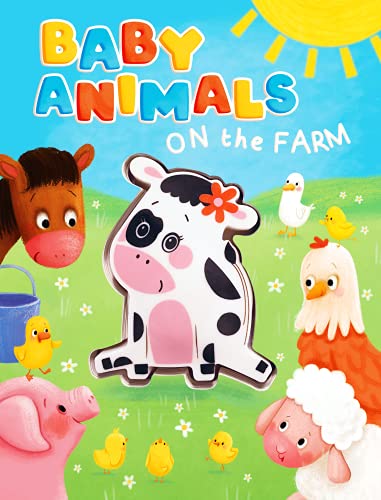 Baby Animals on the Farm - Childrens Board Book - Squishy and Squeaky