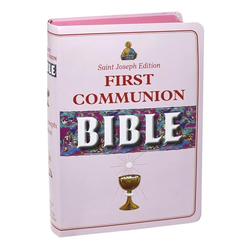 New Catholic Bible -- Med. Print (Girl Communion)