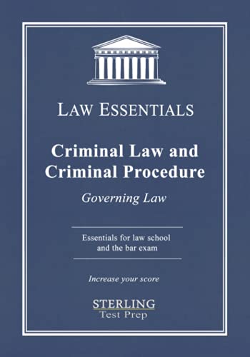 Criminal Law and Criminal Procedure, Law Essentials