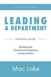 Leading a Department