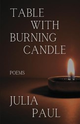 Table with Burning Candle