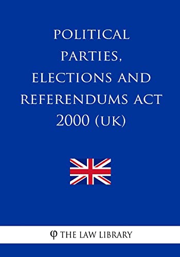 Political Parties, Elections and Referendums Act 2000