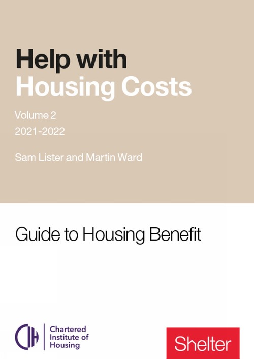 Help with Housing Costs: Volume 2
