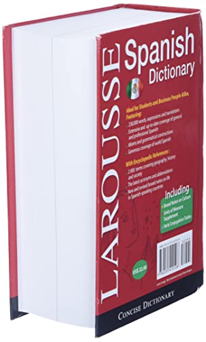 Larousse Concise Dictionary: Spanish-English/English-Spanish