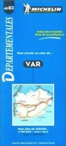Michelin Map 4083: Var