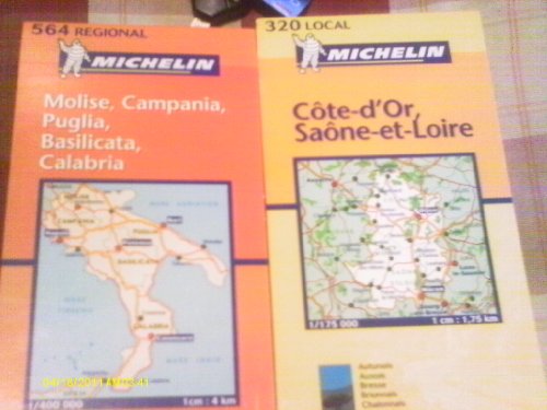 Molise, Campania, Puglia, Basilicata, Calabria