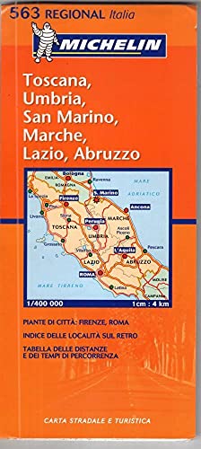 Toscana, Umbria, San Marino, Marche, Lazio, Abruzzo