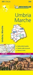 Marche & Umbria - Michelin Local Map 359