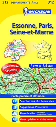 ESSONNE / PARIS / SEINE 11312 CARTE ' LOCAL ' ( Fr (Michelin kaart - lokaal Frankrijk (312))