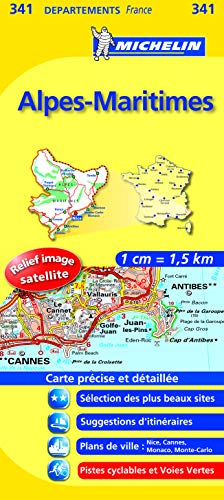 Alpes-Maritimes (Michelin départements France, 341)