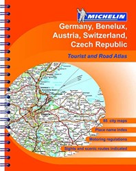 Michelin Germany, Benelux, Austria, Switzerland, Czech Republic Tourist and Motoring Atlas