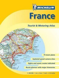 Michelin France Tourist & Motoring Atlas