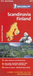 Michelin Scandinavia Finland Map 711