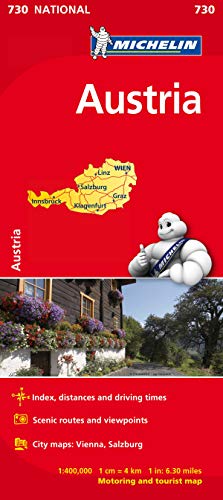 Austria - Michelin National Map 730