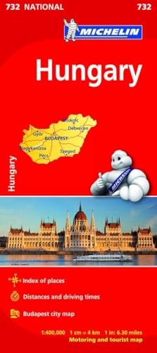Hungary - Michelin National Map 732