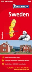 Sweden - Michelin National Map 753