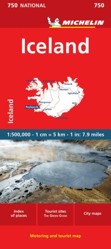 Iceland - - Michelin National Map 750