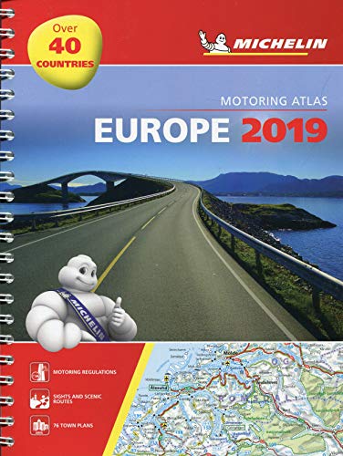 Europe 2019 - Tourist and Motoring Atlas (A4-Spirale)