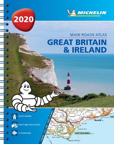 Great Britain & Ireland 2020 - Mains Roads Atlas (A4-Spiral)