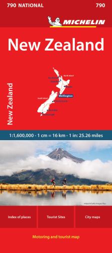 New Zealand - Michelin National Map 790