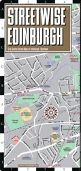 Streetwise Edinburgh Map - Laminated City Center Street Map of Edinburgh, Scotland: City Plans
