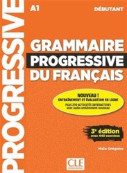 Grammaire progressive du francais - Niveau debutant (A1) + Audio telechargeable