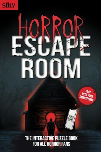 Horror Escape Room: The interactive horror puzzle book for all adults and fans of crime solving games (Escape Room 2.0 Books)
