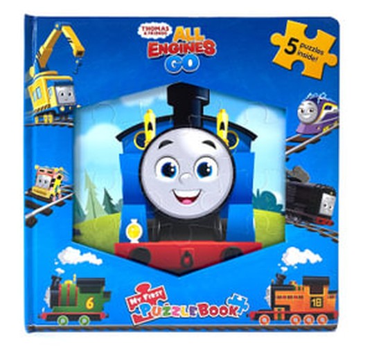 Mattel Thomas & Friends: All Engines Go! - My First Puzzle Book