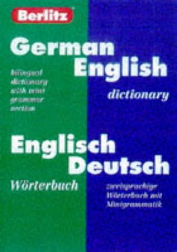 Berlitz German-English Pocket Dictionary