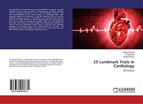 25 Landmark Trials in Cardiology: 5th Edition