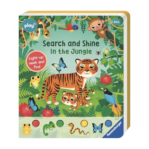Ravensburger Play+ Infant & Toddler - Search and Shine In the Jungle