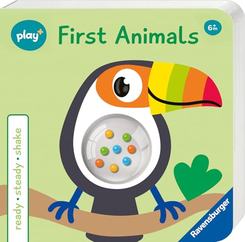 Ravensburger Play+ Infant & Toddler - Ready, Steady Shake - First Animals