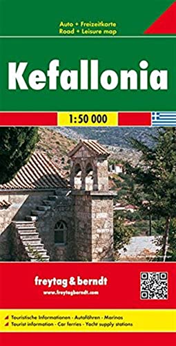 Kefallonia Road Map 1:50 000