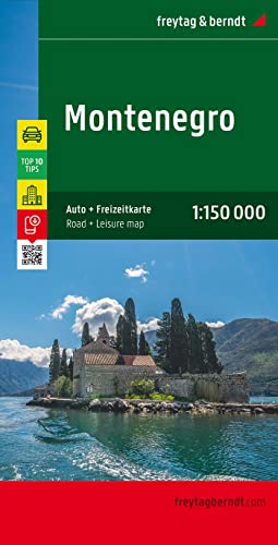 Montenegro Road Map 1:150 000