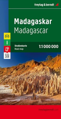 Madagascar Road Map 1:1 000 000