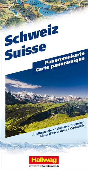 Switzerland Panoramic map