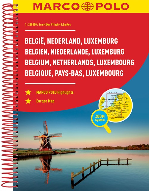 Belgium/Netherlands/Luxembourg Marco Polo Atlas