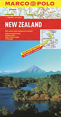 New Zealand Marco Polo Map