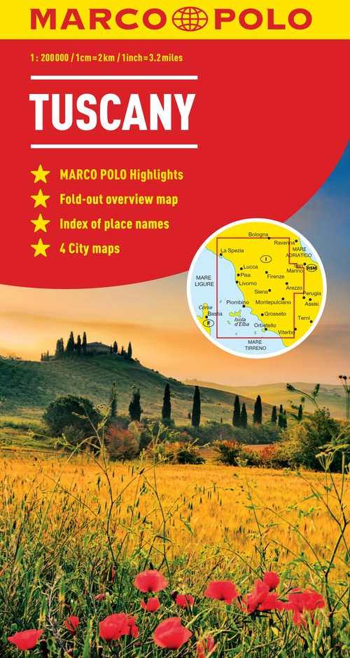 Tuscany Marco Polo Map