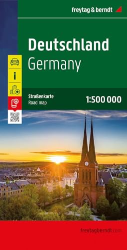 Germany Road Map 1:500 000