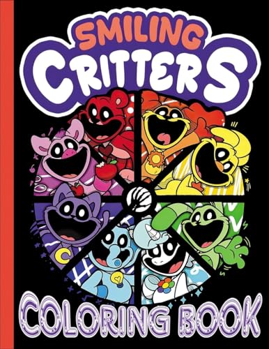 smiling critters coloring book
