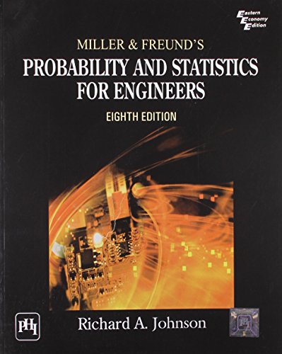 Miller & Freund's Probability and Statistics for Engineers (8th Edition)