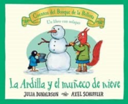 Ardilla y el Muneco de Nieve